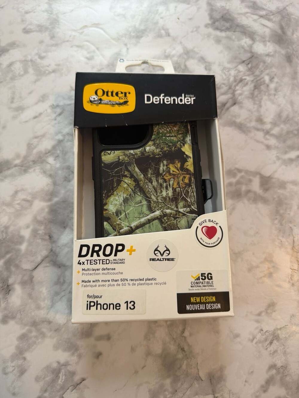 OtterBox Defender Series Case for iPhone 13 - RealTree Edge Camo